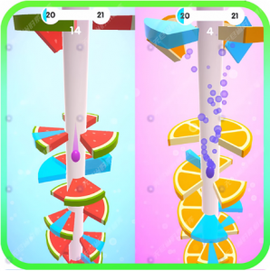 Unity Helix Fruit 2020.3.18f1 水果爬楼梯游戏源码-成都宝兰