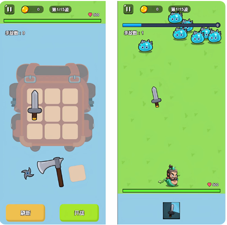 cocos creator背包英雄塔防游戏源码3.8.3-成都宝兰