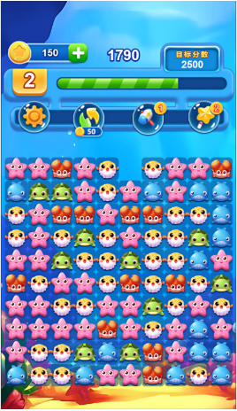 cocos creator游戏源码 coocs 萌鱼海洋消除 小游戏源码 非逆向-成都宝兰