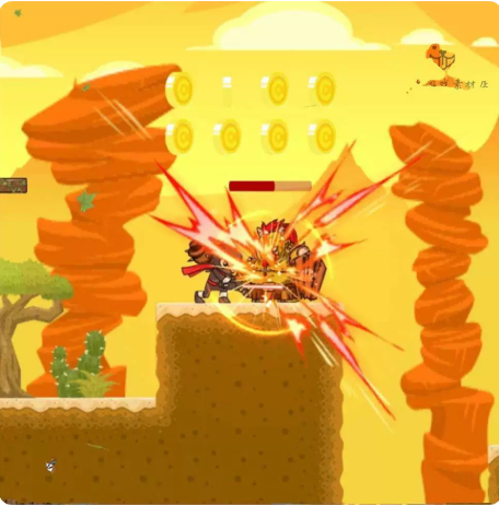 Unity NINJA RIAN COMPLETE GAME 卡通忍者动作游戏专案原始码-成都宝兰